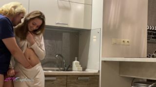 free video 25 LOVEuphoria - I could not Resist and Cum Inside her Pussy in the Kitchen  - creampie - hardcore porn amateurs wanted-4