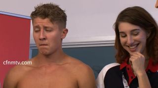Video online CfnmTV – The Games: John Naylor Part 2 | clothed female nude male | femdom porn-9