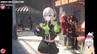 Gamer Girl Fucked Nicole Demara from Zenless Zone Zero lets me cum on top of her Misfitbite animation - Jazziuu-3