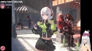 Gamer Girl Fucked Nicole Demara from Zenless Zone Zero lets me cum on top of her Misfitbite animation - Jazziuu-8