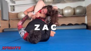 [xfights.to] Mixed Wrestling Zone - Beatrice vs Zac - Mixed catfight keep2share k2s video-0