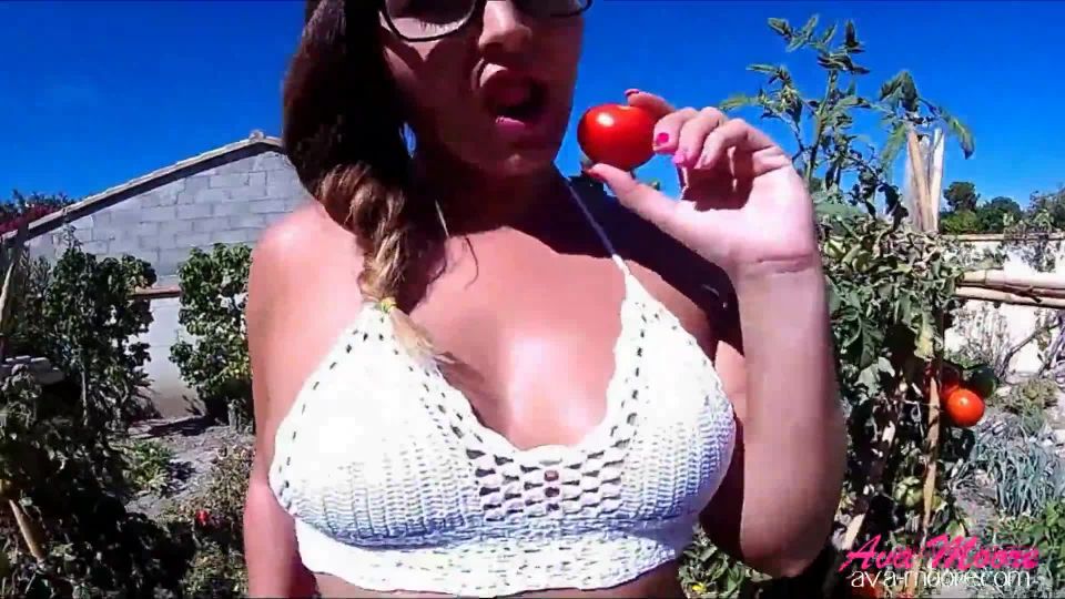 Ava Moore – Young Student Plays with Garden Vegetables - Ass