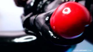 porn video 45 Rubber Deep Throat | sissy | fetish porn defib fetish-6