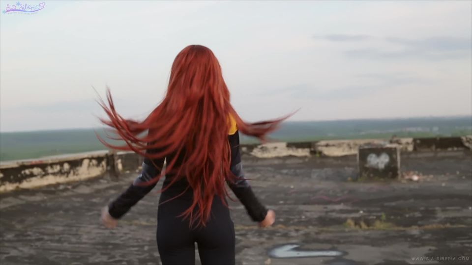 SiaSiberia - X-Men The Dark Phoenix Sucks An Artificial Dick And Fucks His Sweet Pussy  | pornhubpremium | cosplay russian amateur porn