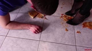 online clip 36 HEEL15CM - Eat pizza off my shoes - FullHD 1080p | fetish | fetish porn femdom otk-4