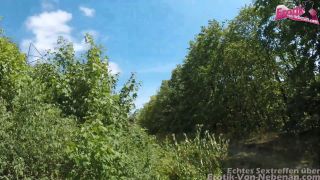 Redhead Slut Gets Loud Orgasm In Public Parc At Rough Outdoor Sexdate.-1