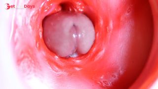 A big red cock inside a juicy hole can give sperm at any moment-2