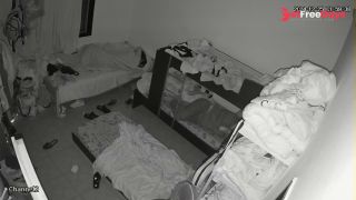 [Sleeping.Porn] This couple quarreled and slept on different beds - hidden tape-9