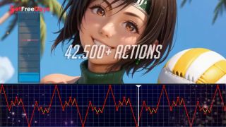 Tifa, Aerith and Yuffies Cock Training Summer Camp - Trailer-6