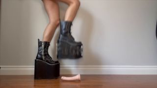 clip 22 kyle chaos fetish Commander Jinx – Godzilla Boot Destruction, femdom joi on masturbation porn-3