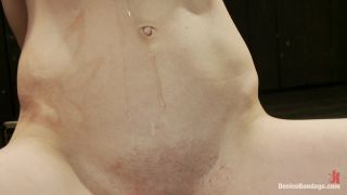 Destructive orgasms this Little Brunette is made to cum ...-3