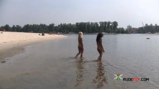 Gorgeous nudist youth gets an all over  tan-8