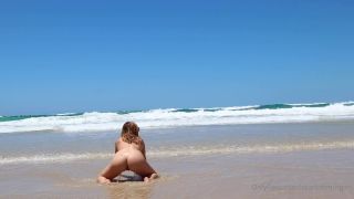 Scarlett Morgan Scarlettmorgan - how good is having the private beach to yourself 02-11-2020-4