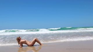 Scarlett Morgan Scarlettmorgan - how good is having the private beach to yourself 02-11-2020-6