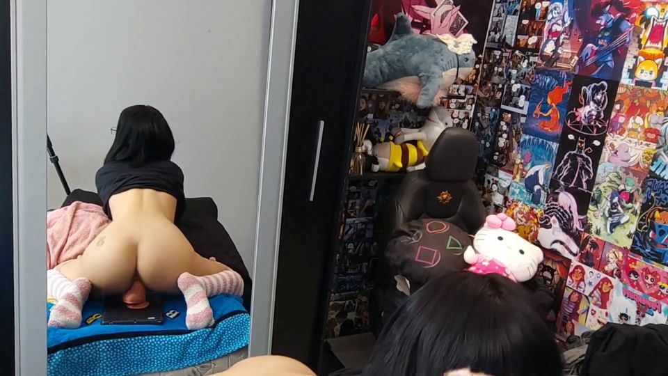 Pornhub: ZzuizZ - Masturbation In The Mirror! Fuck Me And Fill Me With Cum Until I Drip FullHD.