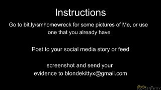 video 41 Goddess Kitty – RISKY Social Media Homewreck | joi | masturbation porn heart fetish-2