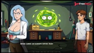 Portal Porn Demoniums  PARODY HENTAI GAME  Ep.4 RICK and MORTY orgy house -7