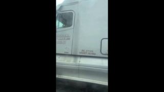 online video 32 Blue Eyed Gypsy – Flashing and cumming with truckers - boy boy girl - public big natural tits cum blowjob-2