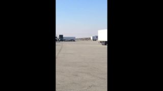 online video 32 Blue Eyed Gypsy – Flashing and cumming with truckers - boy boy girl - public big natural tits cum blowjob-5