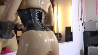 porn video 4 Miyu - Getting spanked latex Doll, fetish auteur on fetish porn -4