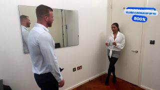 Bengali Goddess Pengali Princess Yasmina Khan - I let my boss CREAMPIE me for a Payrise and then he Took condom OFF - Big tits-1