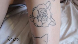 femdom sissy cuckold tattoo | Tattoo Tour 1080 HD – Sage Grey | solo female-3