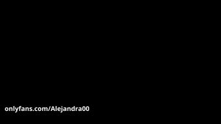 Alejandramoviess Pregnant woman sends a video to her husband fucking with another man-9