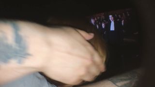 Teen Exhibitionist Couple Had Public Sex In Cinema-8