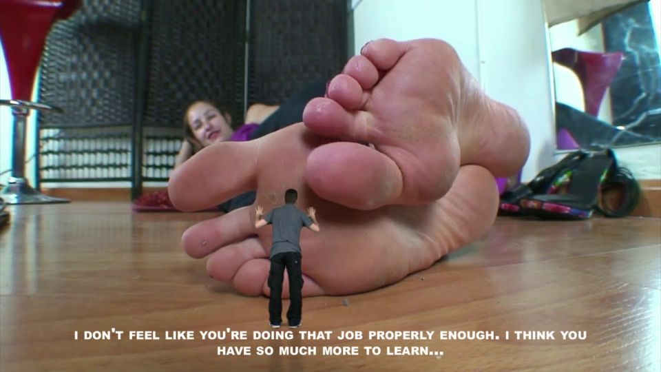 GSFCreator - Dainas Tiny Foot Cleaner SFX (Fetish porn)
