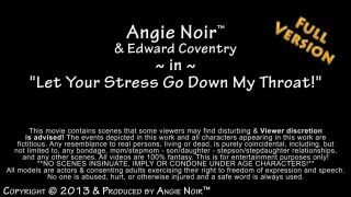 7107 Angie Noir Angie Noir In Let Your Stress Go Down My Throat-9