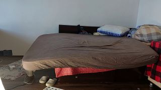 PinkyMadame - Moglie sexy si diverte a provare vestiti e a tagliarli di dosso. Mora balla nuda per casa.-8