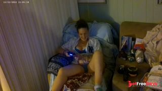 [GetFreeDays.com] Pretty busty girl in her unbutton base ball jersey showing off bra and panties and smoking and games Porn Stream March 2023-3