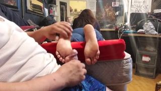 amateur dog Cum shot on soles after foot worship – 1 080p, amateur on milf porn - [Feet porn]-7