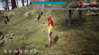 Little Red Riding Hood runs away from the lustful wolf-6