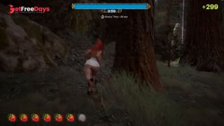 Little Red Riding Hood runs away from the lustful wolf-9