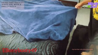 [K2S.CLUB] Ebonybooty49 - Lost Footage - Ebony Gives White Girl Fart Training W - Dutch Oven - FullHD 1080P-5