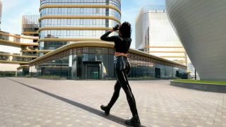 xxx video clip 13 Ksenia Savo Latex Thongs Under Leather Leggings [MyLatexBabe] (SD 670p) | fetish | fetish porn rubber boots fetish-0
