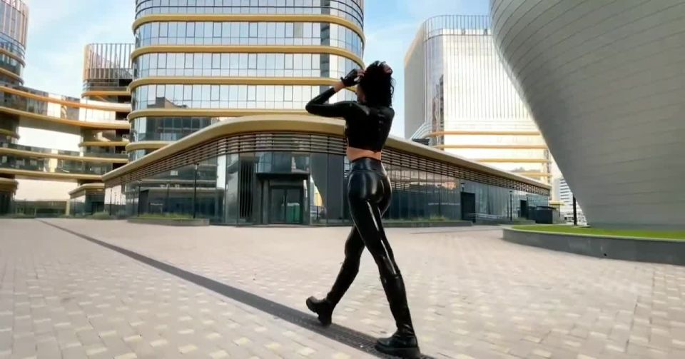 xxx video clip 13 Ksenia Savo Latex Thongs Under Leather Leggings [MyLatexBabe] (SD 670p) | fetish | fetish porn rubber boots fetish
