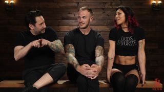 DP'd And Double Vag In Strict Bondage (Threesome) Brooklyn Gray-1