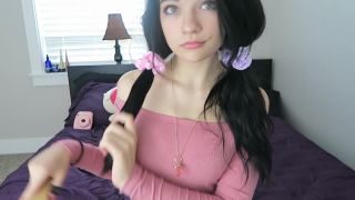 XMiss MoxxiX – Lil Girl Oral Tease 1080p Cosplay!-9