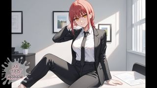 AI Wet Dreams - Makima DOMINATES YOUR CUM! - ASMR/JOI-1