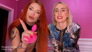 online video 31 clubdom femdom pov | Madame Electric – You’ll Become Our Sweet Sissy Slut | masturbation instructions-8