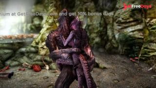 [GetFreeDays.com] Female alchemist Argonian becomes a trolls semen tank and gets fucked by a large penis. Adult Clip March 2023-7