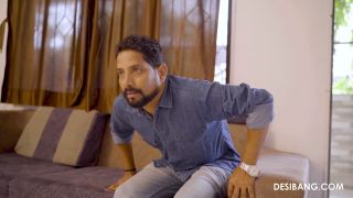 Curvy Indian MILF Fucking In Bathroom - Desi Bang Quick V...-1