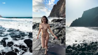 Playa chica backstage (Amateur porn) Li Moon-4