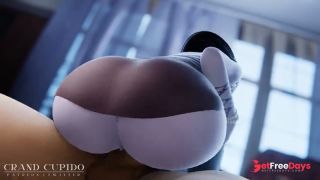 Compilation Mercy in Skirt Fucked with Widowmaker Bubble Butt Fucked Overwatch Grand Cupido-3