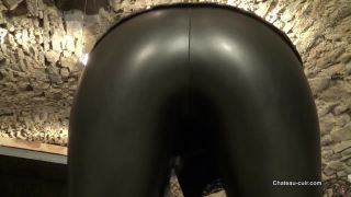 Kinky Leather Clips - Cum On My Leather Bum - Fetish Liza.-5