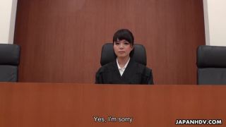 Shiori Uehara and Sena Sakura are fucked in a court room!!!-0