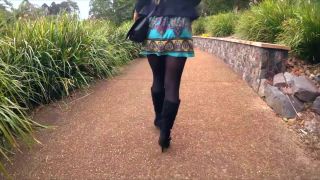 SecretCrush - Flashing In Public Park Turns Into Risky Glass Anal Toy ...-5