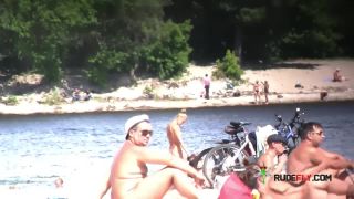 Nude beach with fat broads 2  2-6